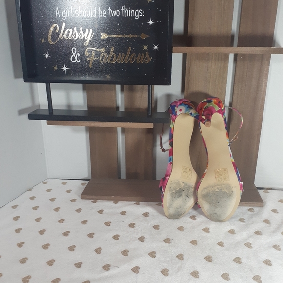 🎉S-HP🎉 JustFab "Rosey" Womens High Heels - Picture 4 of 4